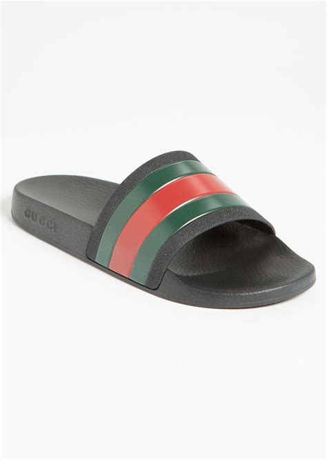 pursuit gucci rubber slide|gucci slides pursuit 72.